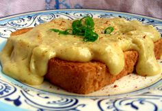 Welsh Rabbit (Rarebit - Sort of Toasted Cheese