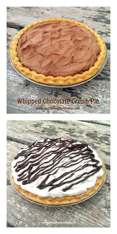 Whipped Chocolate Cream Pie (Bringin' Sexy Back!