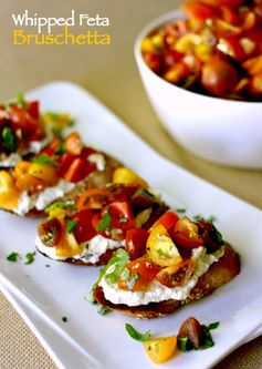 Whipped Feta Bruschetta