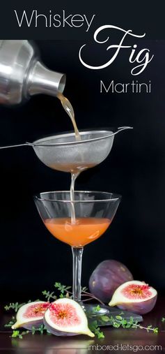 Whiskey Fig Cocktail