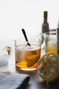 Whiskey + Maple Syrup Sour