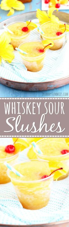 Whiskey Sour Slushes