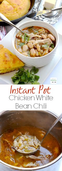 White Chicken Chili in the Instant Pot