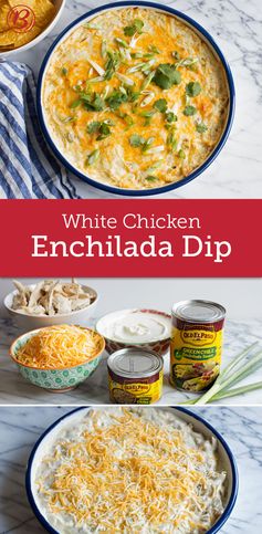 White Chicken Enchilada Dip