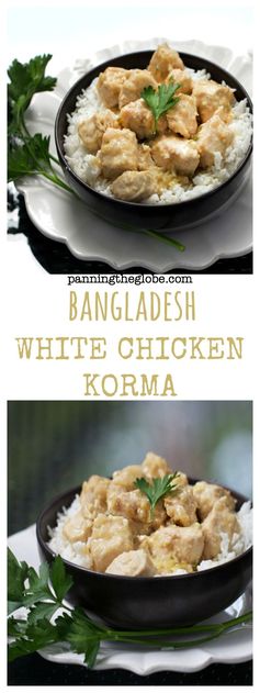 WHITE CHICKEN KORMA from Bangladesh