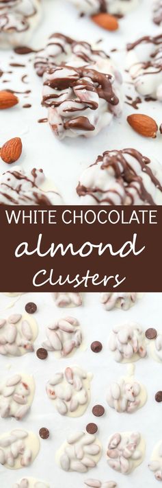 White Chocolate Almond Clusters