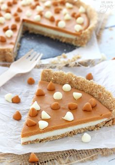 White Chocolate Butterscotch Tart