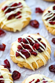 White Chocolate Cranberry Bliss Sugar Cookies