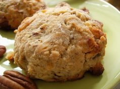 White Chocolate Pecan Scones