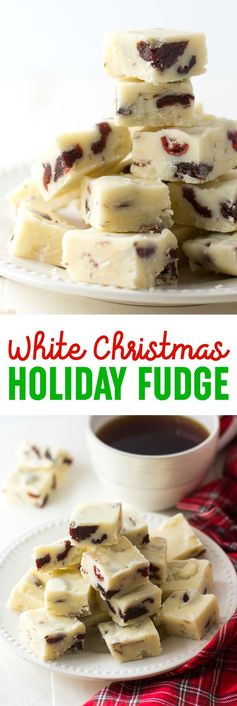 White Christmas Fudge