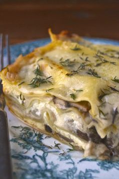 White Mushroom Lasagna