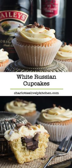 White Russian Cupcakes