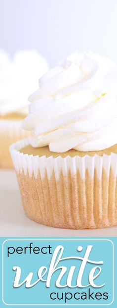 White Wedding Cupcakes