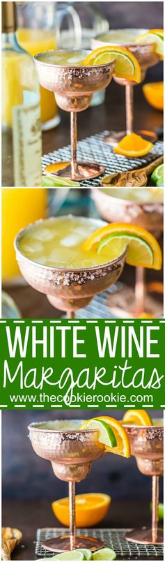 White Wine Margaritas