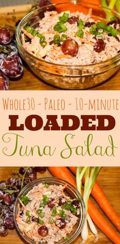 Whole30 Loaded Tuna Salad