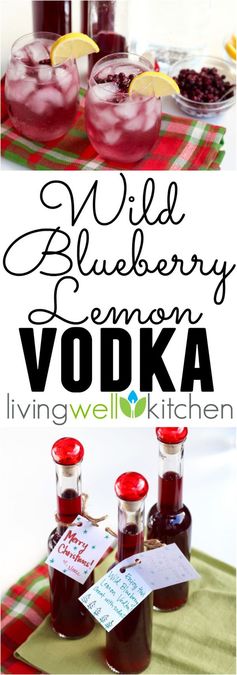 Wild Blueberry Lemon Vodka