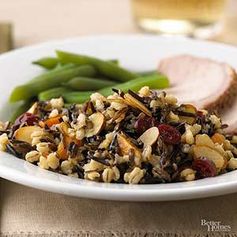 Wild Rice and Barley Pilaf