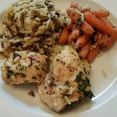 Wild Rice and Chicken Bake