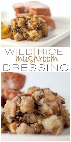 Wild Rice Mushroom Dressing