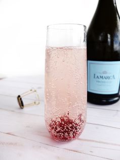 Wildflower Champagne Cocktail