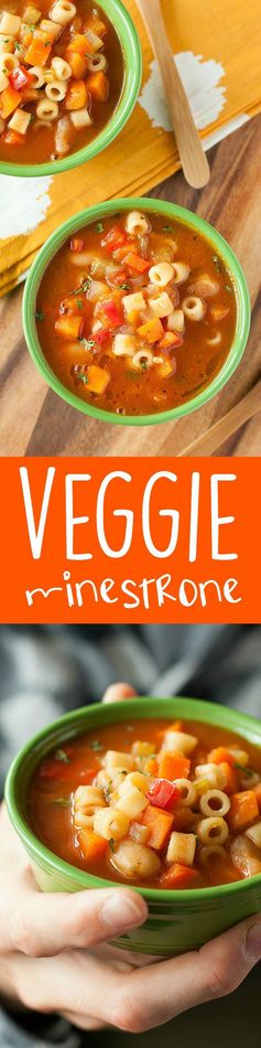 Winter Vegetable Minestrone Soup