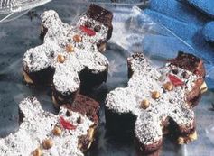 Winter Wonderland Snowmen Brownies