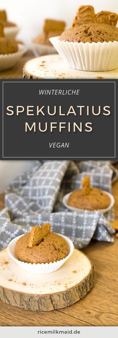 Winterliche Spekulatius-Muffins