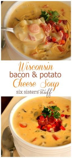 Wisconsin Bacon and Potato Cheese Soup