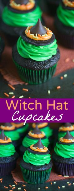 Witch Hat Cupcakes