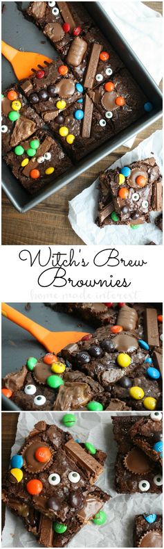 Witch's Brew Brownies