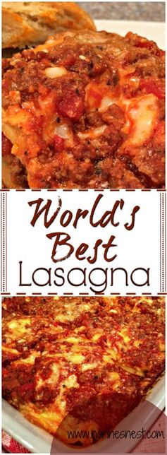 World’s Best Lasagna