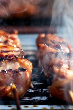 Yakitori Chicken With Ginger, Garlic and Soy Sauce