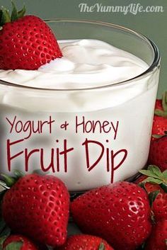 Yogurt and Honey Fruit Dip