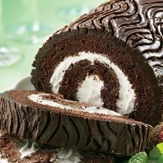 Yule Log Cake