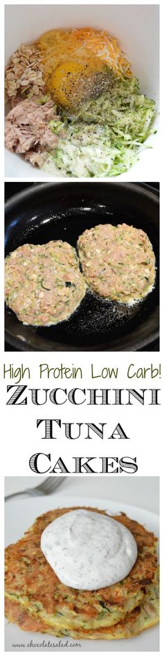 Zucchini Tuna Cakes